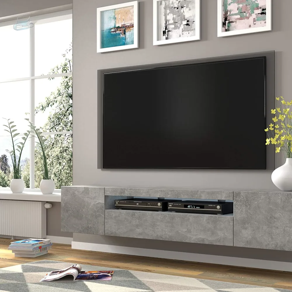 Avis meuble TV suspendu BIM Furniture Aura 200 cm