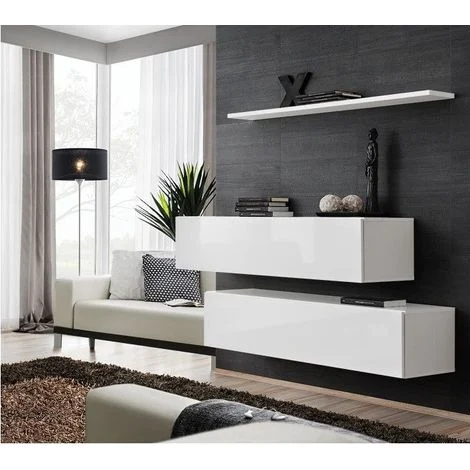 Avis meuble TV suspendu AC-DECO Switch SB II blanc